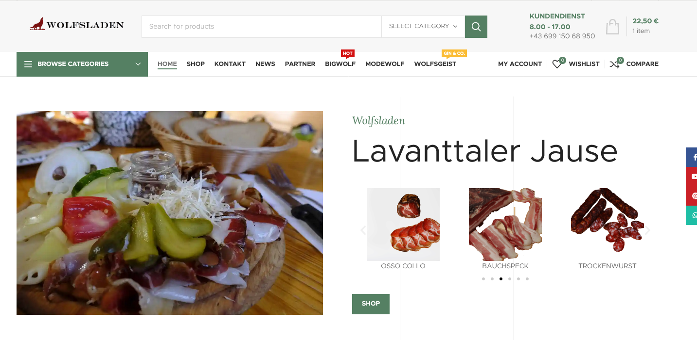 wolfsladen screenshot