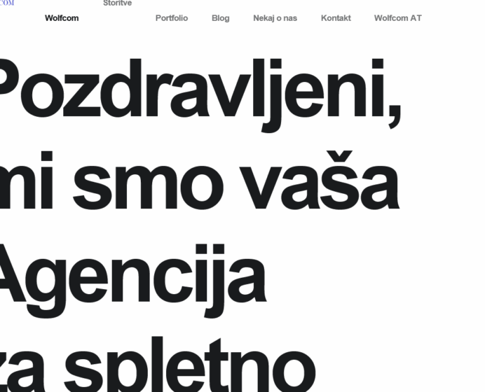 Screenshot wolfcom.si